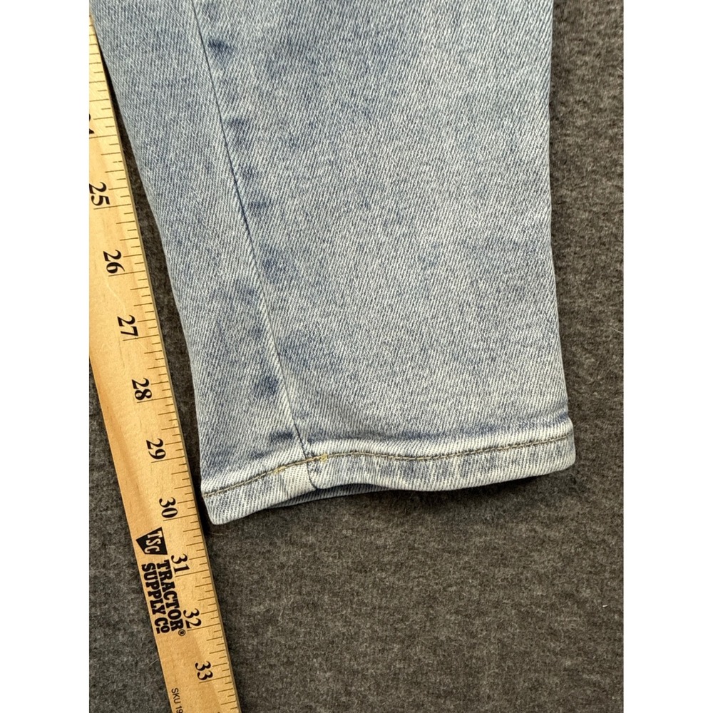 Judy Blue High Waist Vintage Double Cuffed Jogger Jeans Light Wash Size 30 Denim - Picture 9 of 14